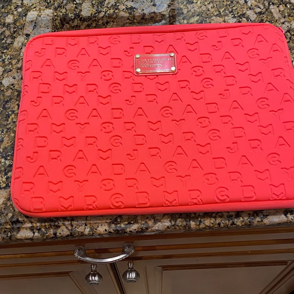 Marc by Marc Jacobs Coral Embossed Laptop Sleeve